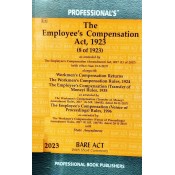 Professional's Employee's Compensation Act, 1923 Bare Act 2023
